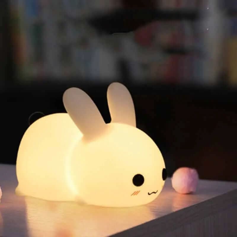 Veilleuse LED Lapin- décoration mignone Les Visionnaires