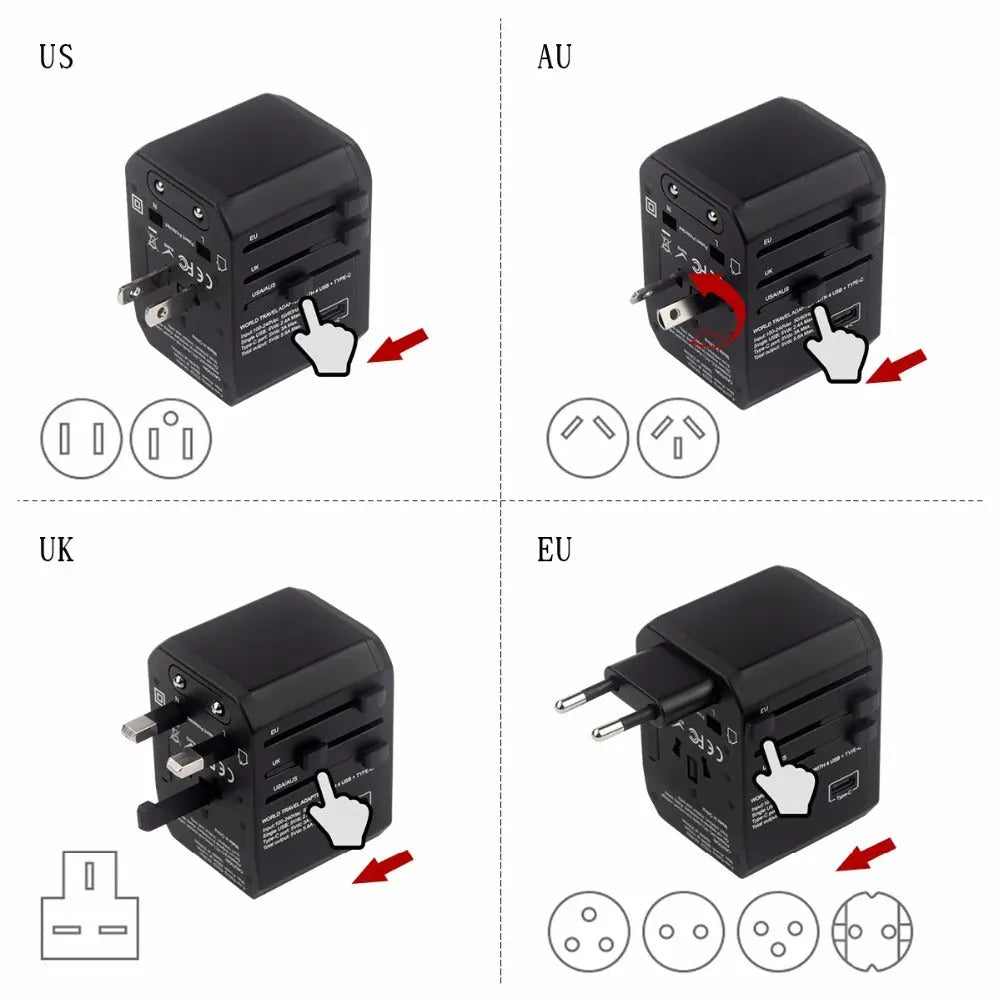 Adaptateur universel USB multi-fonctions Les Visionnaires