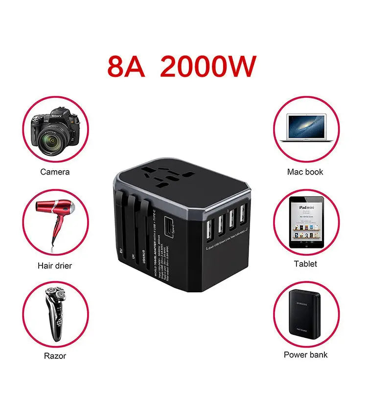 Adaptateur universel USB multi-fonctions Les Visionnaires