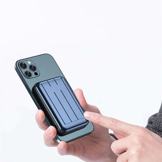 Batterie externe magnétique avec charge sans fil 15W Les Visionnaires