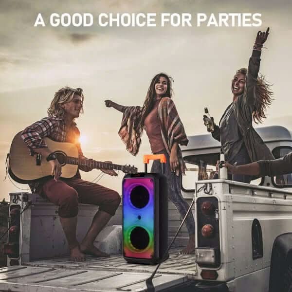 Enceinte LED Multi-Haut-parleurs 40W - XLL-Gadgets