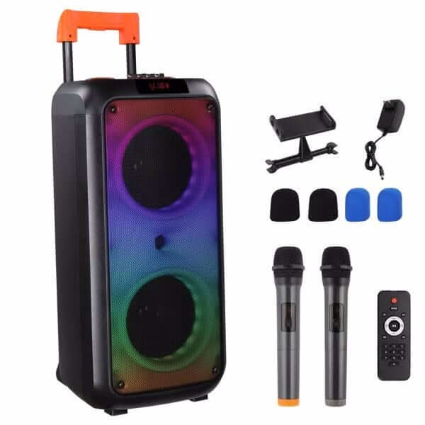 Enceinte LED Multi-Haut-parleurs 40W - XLL-Gadgets