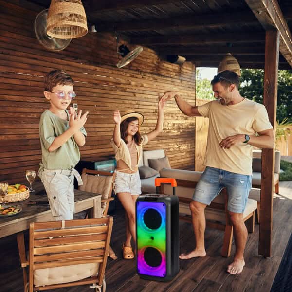 Enceinte LED Multi-Haut-parleurs 40W - XLL-Gadgets