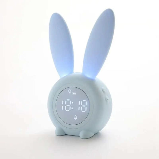 Réveil numérique LED avec oreilles de lapin Les Visionnaires