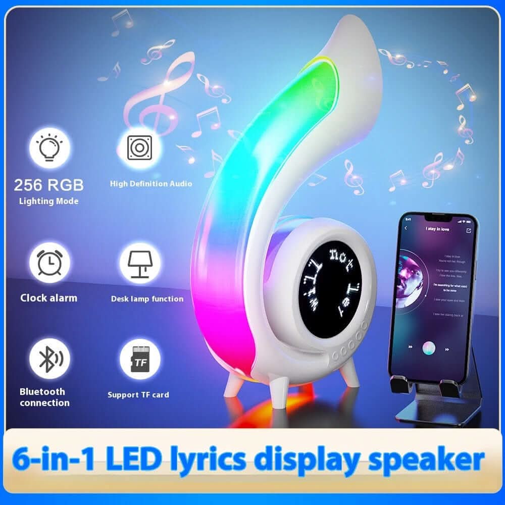 Lampe de bureau créative avec haut-parleur Bluetooth - XLL-Gadgets