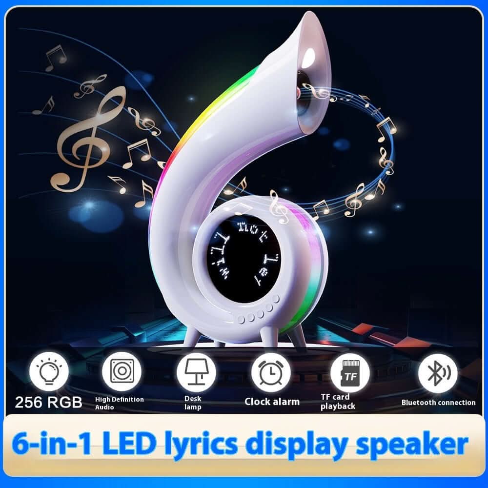 Lampe de bureau créative avec haut-parleur Bluetooth - XLL-Gadgets