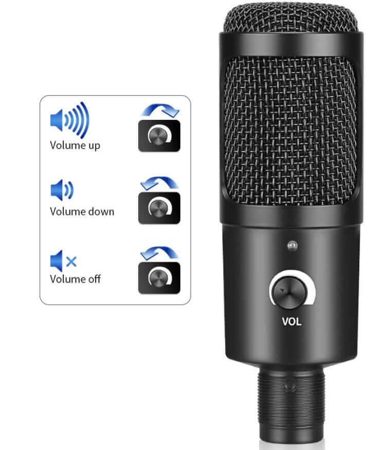 Microphone USB conçu pour ordinateur portable ou de bureau - XLL-Gadgets