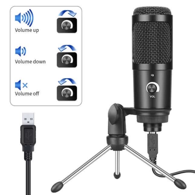 Microphone USB conçu pour ordinateur portable ou de bureau - XLL-Gadgets