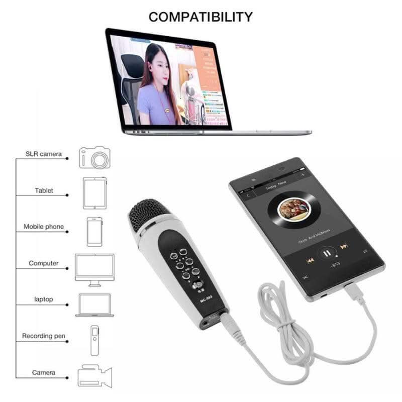 Mini Micro Sans Fil pour Smartphone – Enregistrement Pro partout - XLL-Gadgets