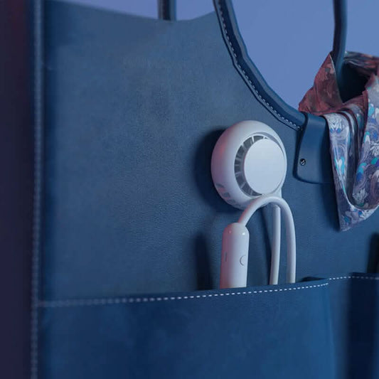 Mini Ventilateur Tour de Cou Sans Pales - XLL-Gadgets