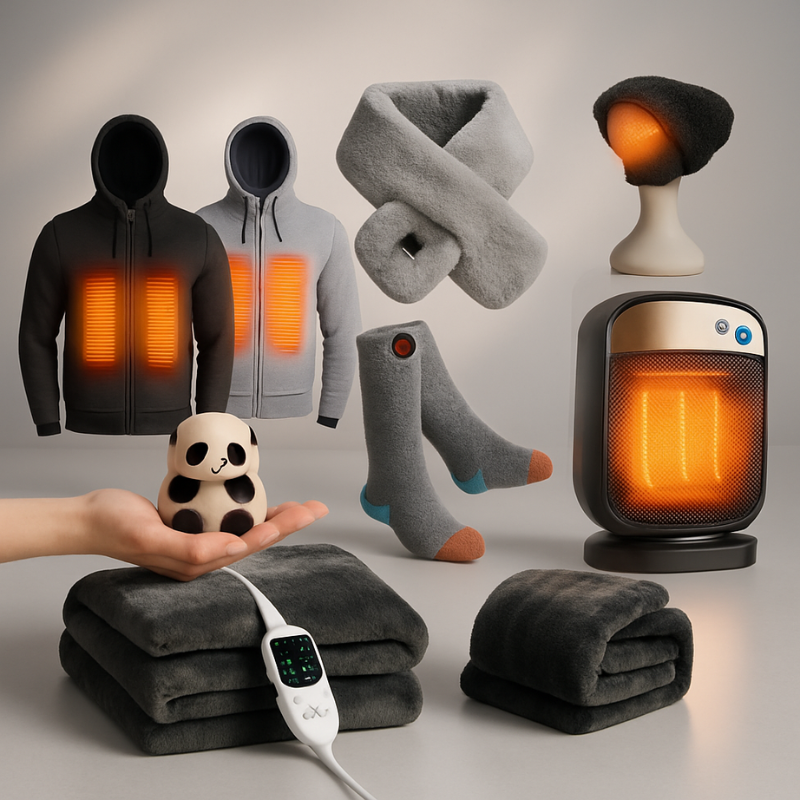 Collection-Gadgets chauffants et hivers