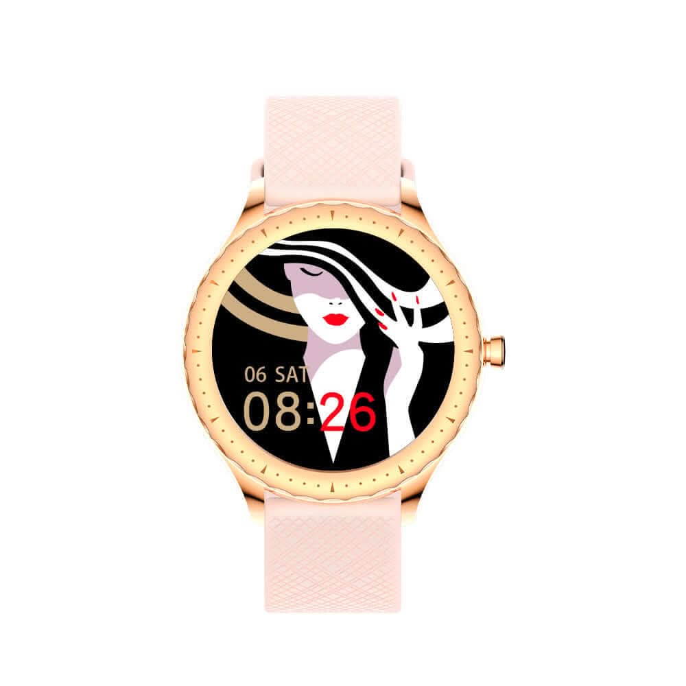 Women's Round Dial Multi-Function Smartwatch