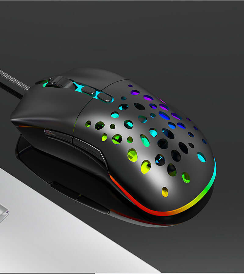 Souris de jeu sans fil creuse M88
