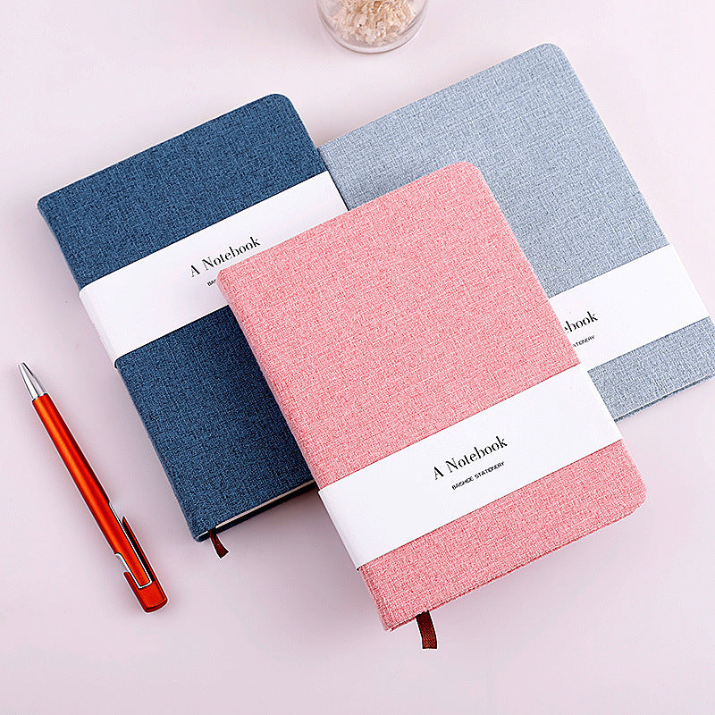 Carnet épais en tissu