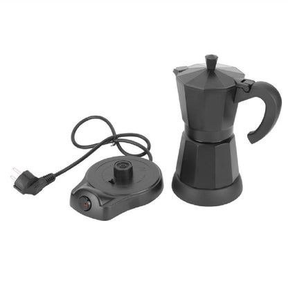 Cafetière Moka Électrique Italienne en Aluminium