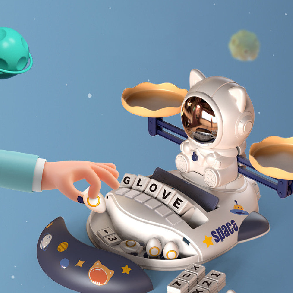 Le chat de la navette spatiale – jouet éducatif à équilibre lumineux, édition standard et haute