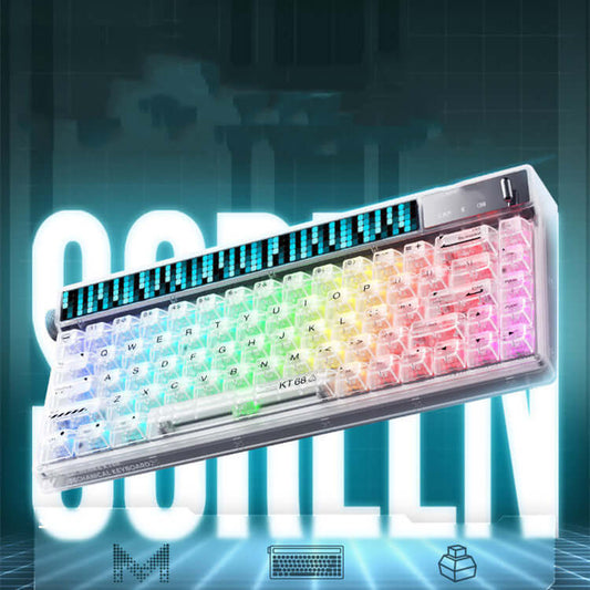 ❄️ Clavier Mécanique Transparent Ice