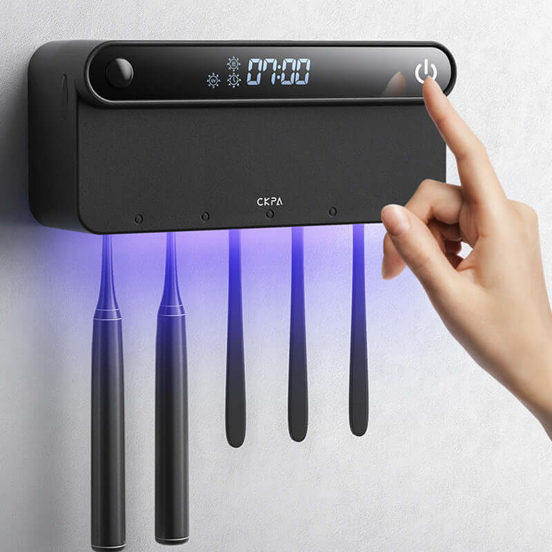 Stérilisateur de brosses à dents UV mural