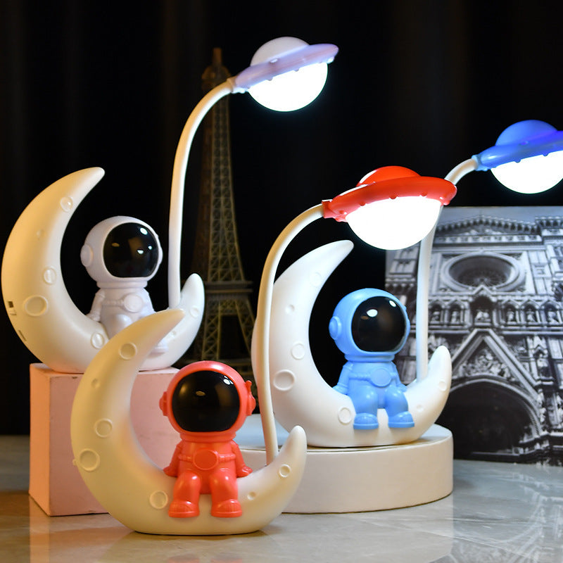 Lampe de bureau pliable et rechargeable - cartoon-