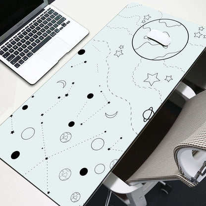 Tapis de Bureau “Chat & Café”