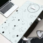 Tapis de Bureau “Chat & Café”