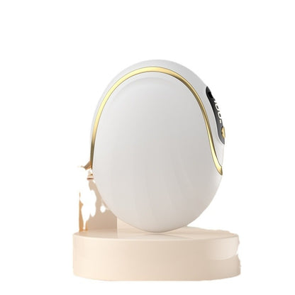 Chauffe-mains digital électroplaqué – affichage numérique, rechargeable USB, 3 capacités, 2 couleurs