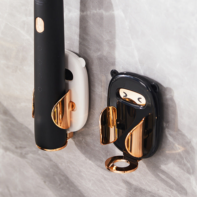 Porte-brosse à dents électrique mural – design luxe, induction gravité