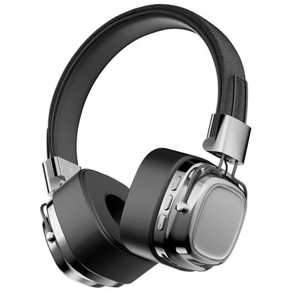 Casque Bluetooth rétro V5.3 – arceau, basses dynamiques, autonomie longue
