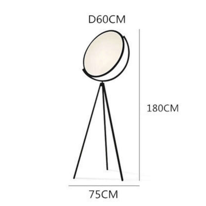 Lampe sur pied trépied