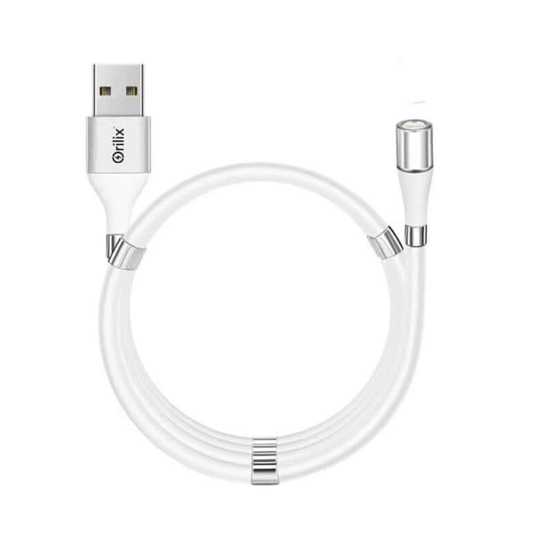 Magnetic charging cable, mobile phone