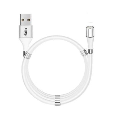 Magnetic charging cable, mobile phone