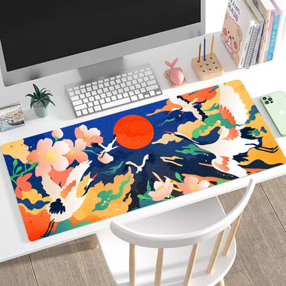 Tapis de souris XXL – bord verrouillé, antidérapant, motifs personnalisés