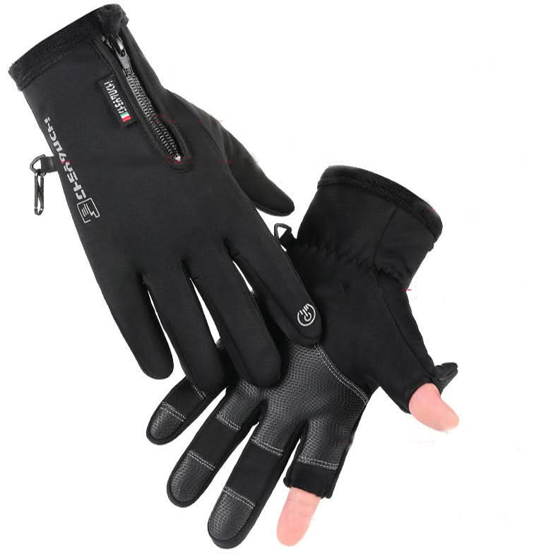 Gants ouverts unisexes – tactiles, imperméables