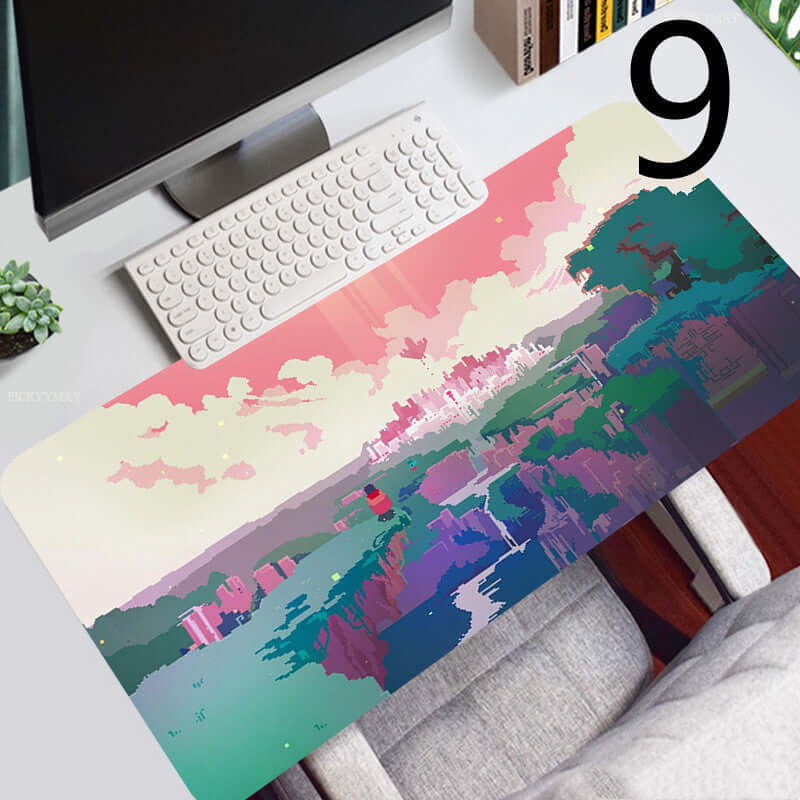 Tapis de Bureau Galaxy Pastel