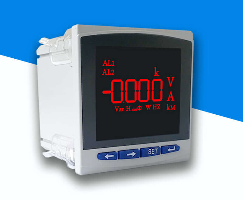 Compteur d’Énergie Multifonction à Affichage LCD