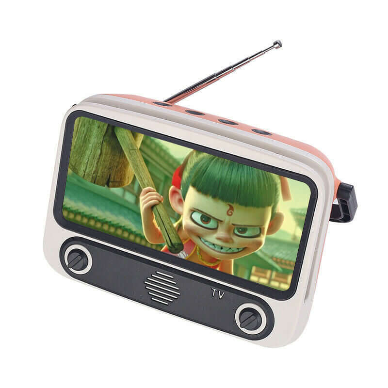 Haut-parleur Bluetooth rétro TV