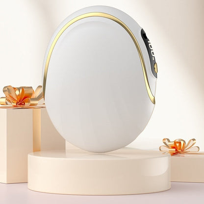 Chauffe-mains digital électroplaqué – affichage numérique, rechargeable USB, 3 capacités, 2 couleurs