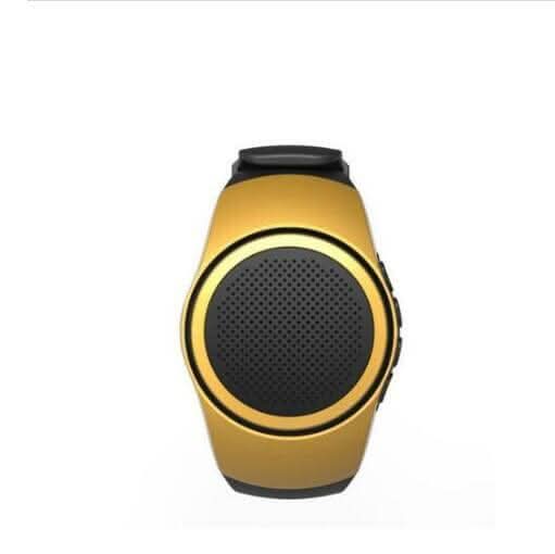 Montre Bluetooth doré– montre musicale compacte et connectée