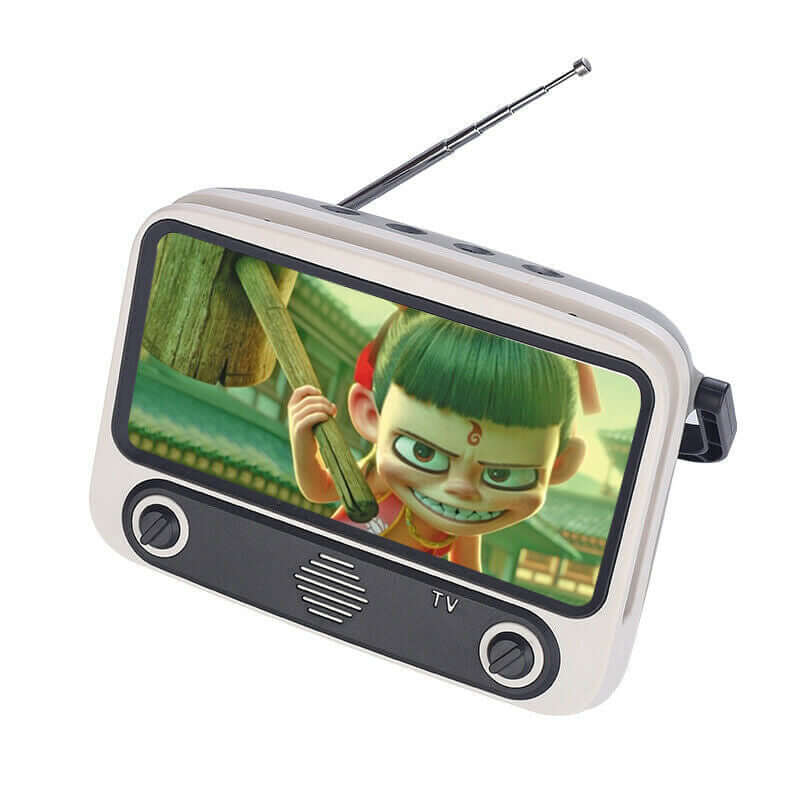 Haut-parleur Bluetooth rétro TV