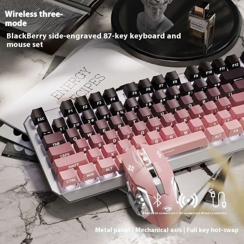 Clavier mécanique filaire 87 touches – Gaming e-sport