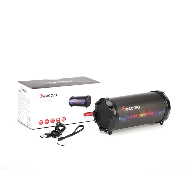 Mini haut-parleur sans fil – format carte, Bluetooth, lecteur carte TF, 2 couleurs disponibles