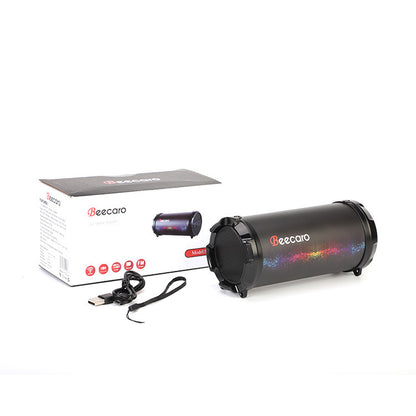 Mini haut-parleur sans fil – format carte, Bluetooth, lecteur carte TF, 2 couleurs disponibles