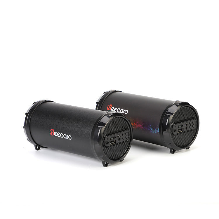 Mini haut-parleur sans fil – format carte, Bluetooth, lecteur carte TF, 2 couleurs disponibles