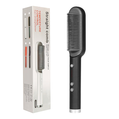 New 2 in 1 hair straightener, heated comb