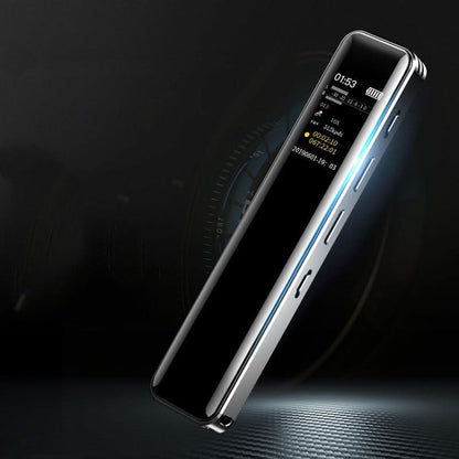 Enregistreur vocal professionnel – réduction de bruit HD, activation vocale, 128 Go