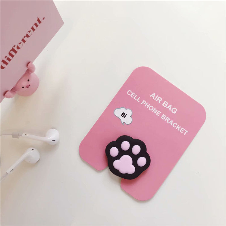 Support de téléphone avec anneau paresseux – airbag cartoon