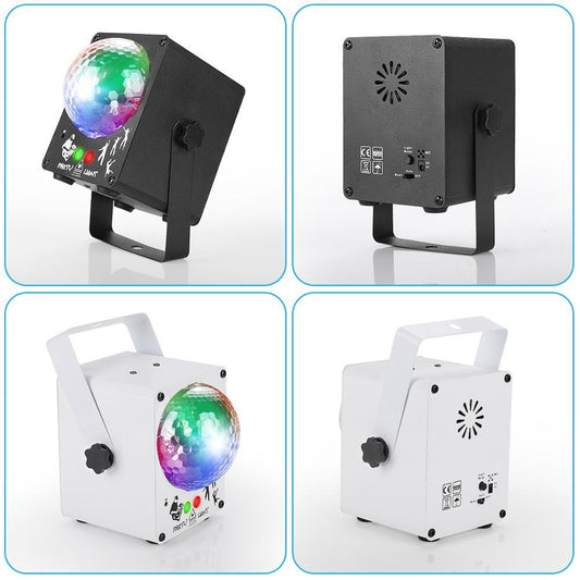 Haut-parleur Bluetooth sans fil Magic Ball – effets laser lumineux et musique immersive