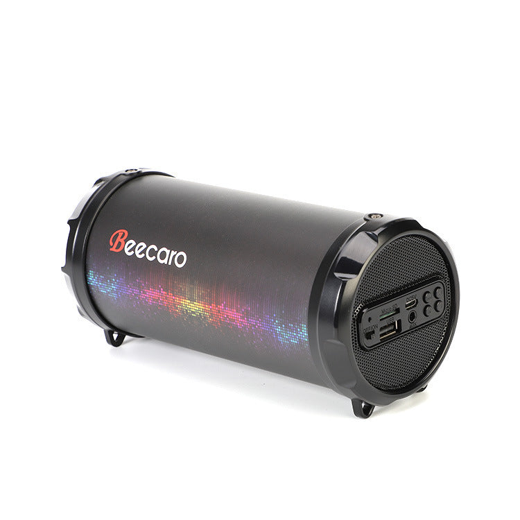 Mini haut-parleur sans fil – format carte, Bluetooth, lecteur carte TF, 2 couleurs disponibles