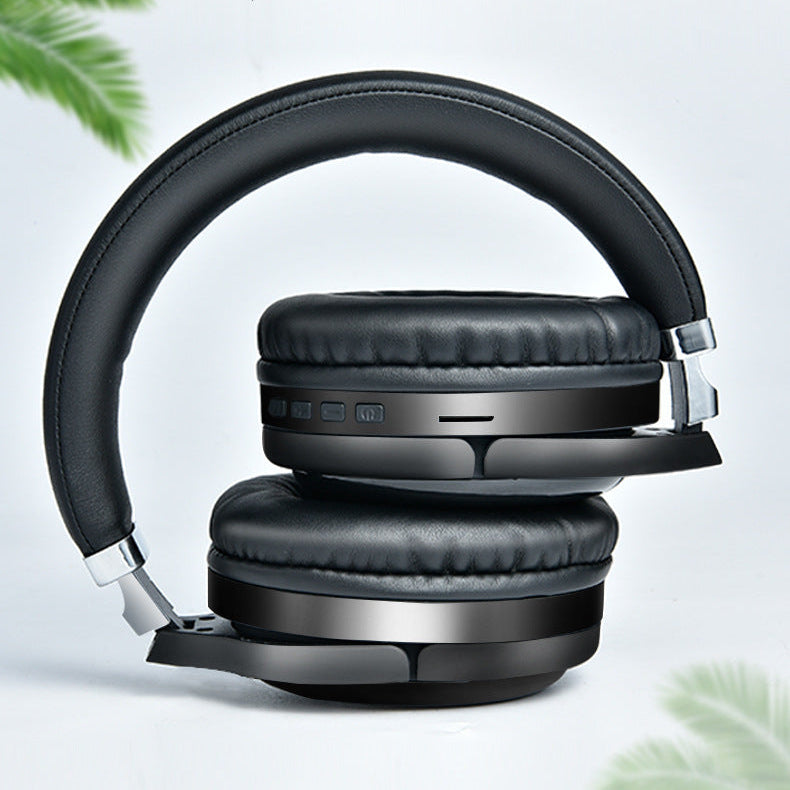 Casque pliable sans fil – stéréo Bluetooth, design compact, autonomie longue durée