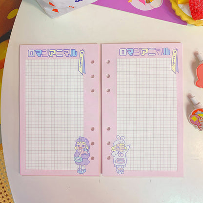 Carnet Creative Grid – lignes horizontales, format compact 50 pages